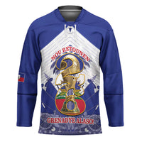 Personalized Les Grenadiers Haiti Football Hockey Jersey 2026 Nou Retounen White Version - Wonder Print Shop