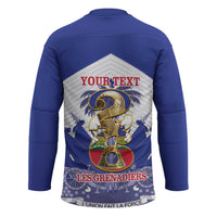 Personalized Les Grenadiers Haiti Football Hockey Jersey 2026 Nou Retounen White Version - Wonder Print Shop