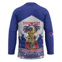 Personalized Les Grenadiers Haiti Football Hockey Jersey 2026 Nou Retounen White Version - Wonder Print Shop