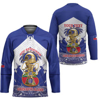 Personalized Les Grenadiers Haiti Football Hockey Jersey 2026 Nou Retounen White Version - Wonder Print Shop