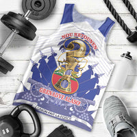 Personalized Les Grenadiers Haiti Football Men Tank Top 2026 Nou Retounen White Version - Wonder Print Shop