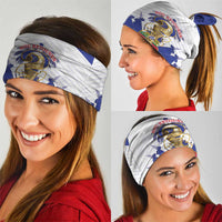 Les Grenadiers Haiti Football Neck Gaiter 2026 Nou Retounen White Version - Wonder Print Shop