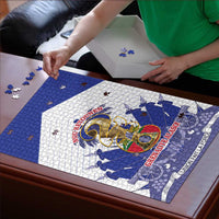 Les Grenadiers Haiti Football Puzzle 2026 Nou Retounen White Version - Wonder Print Shop