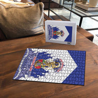Les Grenadiers Haiti Football Puzzle 2026 Nou Retounen White Version - Wonder Print Shop