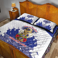 Les Grenadiers Haiti Football Quilt Bed Set 2026 Nou Retounen White Version - Wonder Print Shop