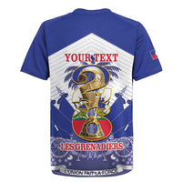 Personalized Les Grenadiers Haiti Football Rugby Jersey 2026 Nou Retounen White Version - Wonder Print Shop