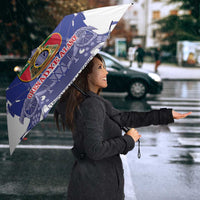 Les Grenadiers Haiti Football Umbrella 2026 Nou Retounen White Version - Wonder Print Shop