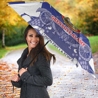 Les Grenadiers Haiti Football Umbrella 2026 Nou Retounen White Version - Wonder Print Shop