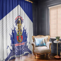Les Grenadiers Haiti Football Window Curtain 2026 Nou Retounen White Version - Wonder Print Shop