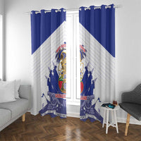 Les Grenadiers Haiti Football Window Curtain 2026 Nou Retounen White Version - Wonder Print Shop