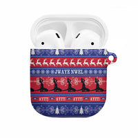 Haiti Christmas AirPods Case Jwaye Nwel Ayiti Neg Marron Veve Vodou - Wonder Print Shop