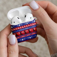 Haiti Christmas AirPods Case Jwaye Nwel Ayiti Neg Marron Veve Vodou - Wonder Print Shop