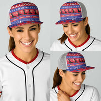 Haiti Christmas Baseball Net Cap Jwaye Nwel Ayiti Neg Marron Veve Vodou - Wonder Print Shop