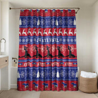Haiti Christmas Bathroom Set Jwaye Nwel Ayiti Neg Marron Veve Vodou - Wonder Print Shop