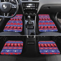 Haiti Christmas Car Mats Jwaye Nwel Ayiti Neg Marron Veve Vodou - Wonder Print Shop