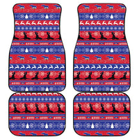 Haiti Christmas Car Mats Jwaye Nwel Ayiti Neg Marron Veve Vodou - Wonder Print Shop