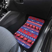 Haiti Christmas Car Mats Jwaye Nwel Ayiti Neg Marron Veve Vodou - Wonder Print Shop