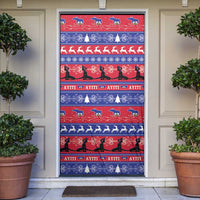 Haiti Christmas Door Cover Jwaye Nwel Ayiti Neg Marron Veve Vodou - Wonder Print Shop