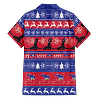 Haiti Christmas Family Matching Long Sleeve Bodycon Dress and Hawaiian Shirt Jwaye Nwel Ayiti Neg Marron Veve Vodou - Wonder Print Shop