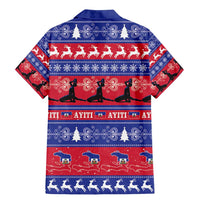 Haiti Christmas Family Matching Mermaid Dress and Hawaiian Shirt Jwaye Nwel Ayiti Neg Marron Veve Vodou - Wonder Print Shop