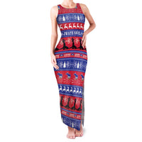 Haiti Christmas Family Matching Tank Maxi Dress and Hawaiian Shirt Jwaye Nwel Ayiti Neg Marron Veve Vodou - Wonder Print Shop
