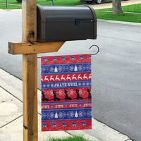 Haiti Christmas Garden Flag Jwaye Nwel Ayiti Neg Marron Veve Vodou - Wonder Print Shop