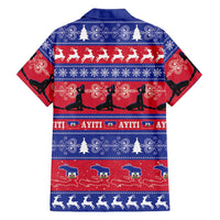 Haiti Christmas Hawaiian Shirt Jwaye Nwel Ayiti Neg Marron Veve Vodou - Wonder Print Shop