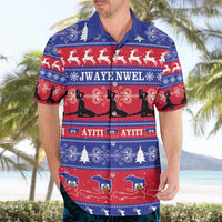 Haiti Christmas Hawaiian Shirt Jwaye Nwel Ayiti Neg Marron Veve Vodou - Wonder Print Shop