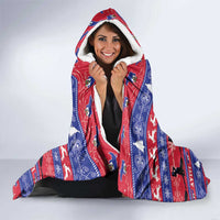 Haiti Christmas Hooded Blanket Jwaye Nwel Ayiti Neg Marron Veve Vodou - Wonder Print Shop