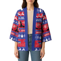 Haiti Christmas Kimono Jwaye Nwel Ayiti Neg Marron Veve Vodou - Wonder Print Shop