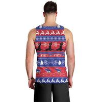 Haiti Christmas Men Tank Top Jwaye Nwel Ayiti Neg Marron Veve Vodou - Wonder Print Shop