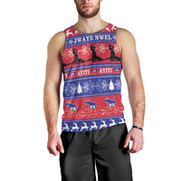 Haiti Christmas Men Tank Top Jwaye Nwel Ayiti Neg Marron Veve Vodou - Wonder Print Shop