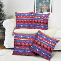 Haiti Christmas Pillow Cover Jwaye Nwel Ayiti Neg Marron Veve Vodou - Wonder Print Shop