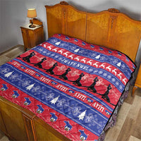 Haiti Christmas Quilt Jwaye Nwel Ayiti Neg Marron Veve Vodou - Wonder Print Shop