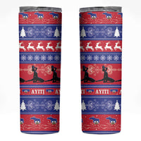 Haiti Christmas Skinny Tumbler Jwaye Nwel Ayiti Neg Marron Veve Vodou - Wonder Print Shop