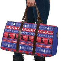 Haiti Christmas Travel Bag Jwaye Nwel Ayiti Neg Marron Veve Vodou - Wonder Print Shop
