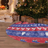 Haiti Christmas Tree Skirt Jwaye Nwel Ayiti Neg Marron Veve Vodou - Wonder Print Shop