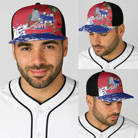 Haiti Independence Day Baseball Net Cap 1804 Proud Ayiti Map Hispaniolan Trogon - Wonder Print Shop