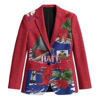 Haiti Independence Day Blazer 1804 Proud Ayiti Map Hispaniolan Trogon - Wonder Print Shop