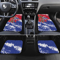 Haiti Independence Day Car Mats 1804 Proud Ayiti Map Hispaniolan Trogon - Wonder Print Shop