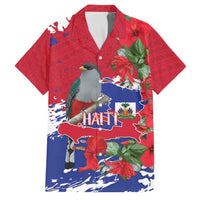 Haiti Independence Day Family Matching Summer Maxi Dress and Hawaiian Shirt 1804 Proud Ayiti Map Hispaniolan Trogon - Wonder Print Shop