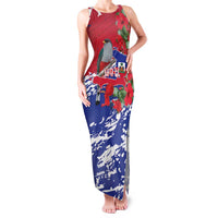 Haiti Independence Day Family Matching Tank Maxi Dress and Hawaiian Shirt 1804 Proud Ayiti Map Hispaniolan Trogon - Wonder Print Shop
