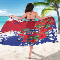 Haiti Independence Day Sarong 1804 Proud Ayiti Map Hispaniolan Trogon - Wonder Print Shop