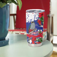 Haiti Independence Day Tumbler Cup 1804 Proud Ayiti Map Hispaniolan Trogon - Wonder Print Shop