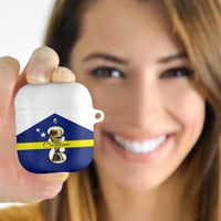 Curacao Football AirPods Case 2026 The Blue Wave is Rising - Wonder Print Shop