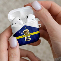 Curacao Football AirPods Case 2026 The Blue Wave is Rising - Wonder Print Shop