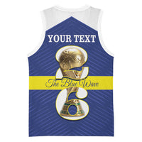 Personalized Curacao Football Basketball Jersey 2026 The Blue Wave is Rising - Wonder Print Shop