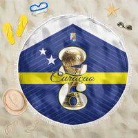Curacao Football Beach Blanket 2026 The Blue Wave is Rising - Wonder Print Shop