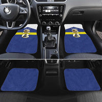 Personalized Curacao Football Car Mats 2026 The Blue Wave is Rising - Wonder Print Shop