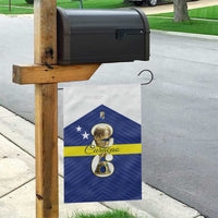 Curacao Football Garden Flag 2026 The Blue Wave is Rising - Wonder Print Shop